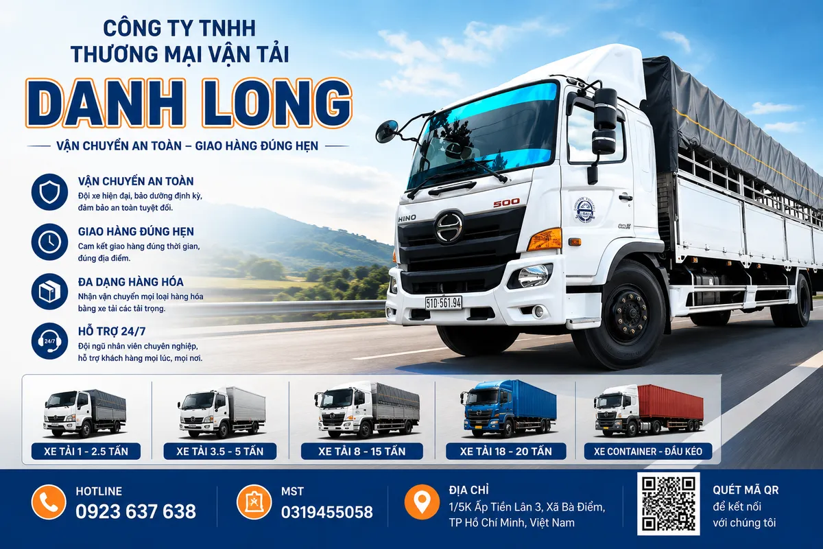 Xe tải 8 – 15 tấn