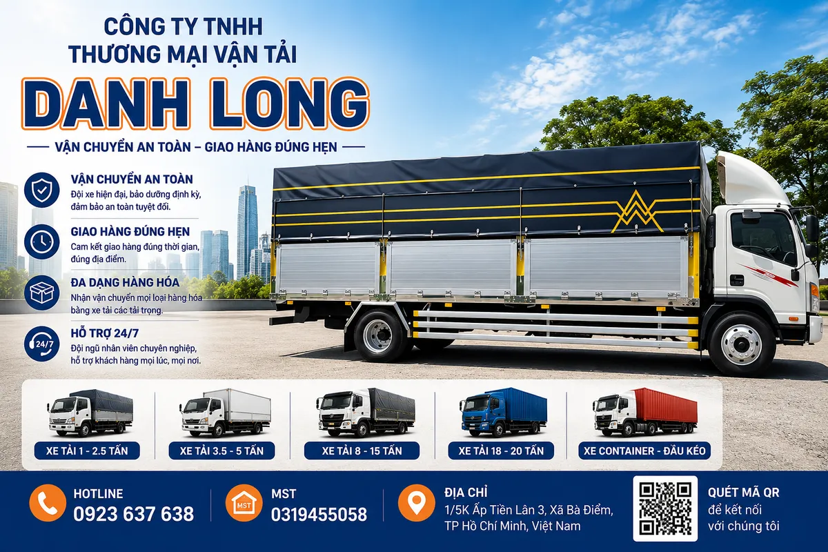 Xe thùng kín – thùng bạt